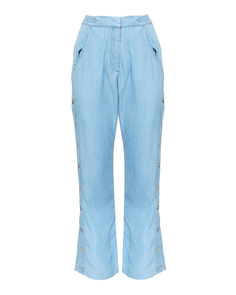 Брюки женские MAX & MOI E20TAFT синие 38 FR