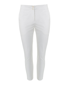 Брюки женские Isabel Benenato DW97S19 белые 40 IT