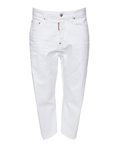 Джинсы женские DSquared2 S75LB0467 белые 44 IT