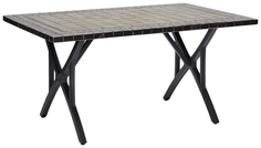 Стол для дачи Hoff Kosu 80288971 black 152,4x96,5x75 см