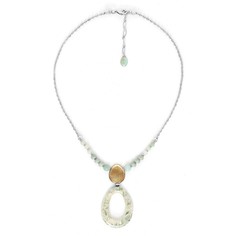Колье из бижутерного сплава с амазонитом 47 см Nature Bijoux NB20.2-15-41283