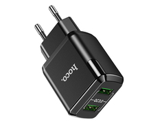 Зарядное устройство Hoco N6 Charmer 2xUSB Black 6931474738950