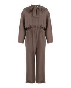 Комбинезон женский ALYSI 151335 коричневый 46 IT