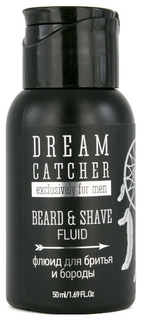 Гель для бритья и бороды Dream Catcher BEARD&SHAVE FLUID 50 мл