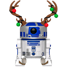 Коллекционная фигурка Funko POP! Bobble: Star Wars: Holiday: R2D2 w/Antlers