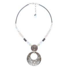 Колье из бижутерного сплава с жемчугом 47,5 см Nature Bijoux NB20.2-15-41323