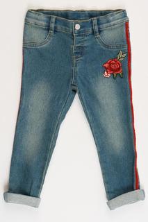 Джинсы для девочки Brums, цв.голубой, р-р 74