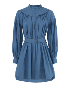 Платье женское ULLA JOHNSON PS220101 голубое 8 INT