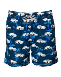 Шорты для плавания мужские MC2 Saint Barth GUS0001.BULL61 синие 3XL