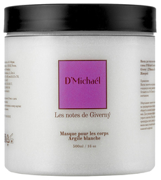 Маска для тела D’Michael Les notes Giverny с белой глиной 500 мл