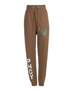 Спортивные брюки женские Pharmacy Industry PHWSP302 коричневые S