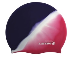 Шапочка для плавания Larsen MC36 розово/синий