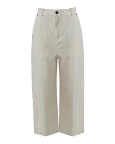 Брюки женские Max Mara Weekend MILORD.22 белые 42 IT