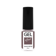 Лак для ногтей Jeanmishel Gel Effect т.353 Темно-серый матовый