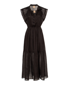 Платье женское NUDE 1103553 черное 40 IT