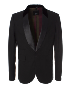 Пиджак мужской TOM REBL TU0562/1157 черный 52 IT