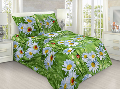 Пододеяльник Mercury Home Луговая ромашка 1.5 СП 143x215 Бязь