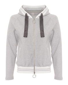 Толстовка женская ELEVENTY 980FE0198 серая S