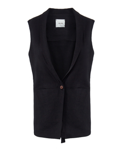 Жилет женский ALYSI 102814 черный 44 IT