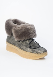 Ботинки женские Kanna KI8855 серебристые 38 RU