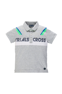 Поло для мальчика Brums, цв.серый, р-р 164
