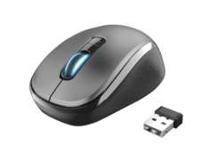 Беспроводная мышь с двумя режимами работы Trust Yvi Dual Mode Wireless Mouse черная