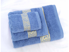 Полотенце махровое Clever ГК 50*80+/- 2см Афина пл.430гр,м 07-162 Туманное утро