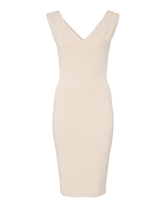 Платье женское D.Exterior 52261 бежевое M