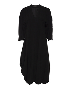 Платье женское Malloni M21I40668 черное 46 IT