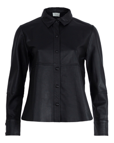 Рубашка женская ALYSI 251209 черная 40 IT