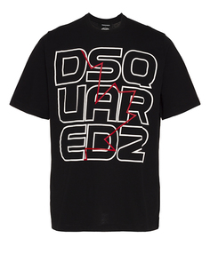 Футболка мужская DSquared2 S74GD0815 черная M