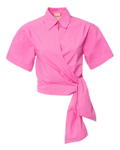 Блуза женская NUDE 1103756 фиолетовая 42 IT