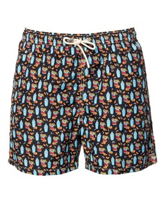 Шорты для плавания мужские MC2 Saint Barth LIG0003.NEDR00 разноцветные 3XL