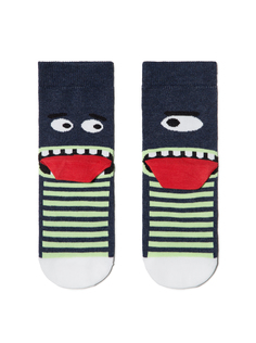 Носки детские Conte Kids ВЕСЕЛЫЕ НОЖКИ 17С-10СП, р.18, 336 темный джинс