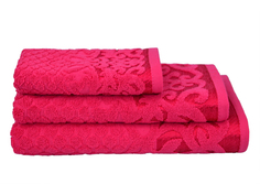 Полотенце махровое Clever 70*140 +/- 2см Аврора пл.430 05-066 рубин