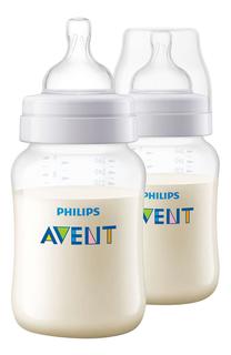 Набор бутылочек 2 шт. Philips Avent Classic+ SCF563/27 260 мл 2 шт. 1 мес+