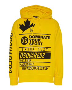 Толстовка мужская DSquared2 S74GU0489 желтая L