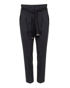 Брюки женские Peserico P04677 серые 42 IT