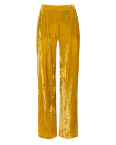 Брюки женские Erika Cavallini P8AU05 желтые 42 IT