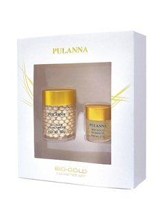 Подарочный набор Bio-gold Cosmetics Set, 2 предмета Pulanna