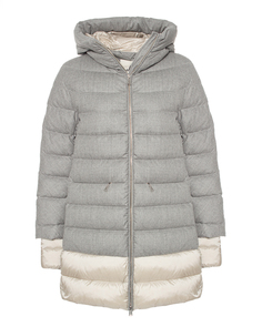 Куртка женская add 2AWA70 серая 40 IT