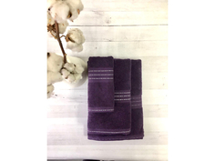 Полотенце махровое Clever 70*140 +/- 2см Лондон пл.430гр/кв м. 02-100 виноградный