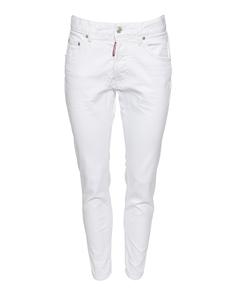 Джинсы женские DSquared2 S75LB0468 белые 40 IT