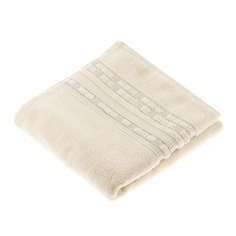 Полотенце Cleanelly Мозаико 70 х 140 см махровое молочное