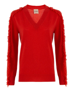 Пуловер женский NUDE 1101000.22 красный 42 IT