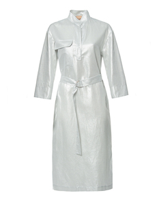 Платье женское NUDE 1103738.20 серебристое 40 IT