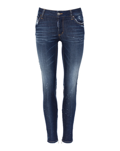 Джинсы женские DSquared2 S75LB0354 синие 36 IT