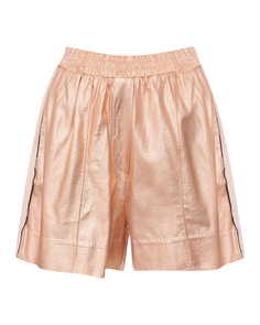 Шорты женские NUDE 1103503 золотистые 42 IT