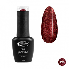 Гель-лак Nailico № 126 Бордовый с шиммером