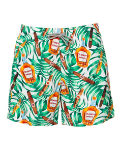 Шорты для плавания мужские MC2 Saint Barth GUS0001.BUVI01 зеленые XL
